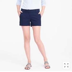 💕 Navy JCrew 3.5" classic chino short